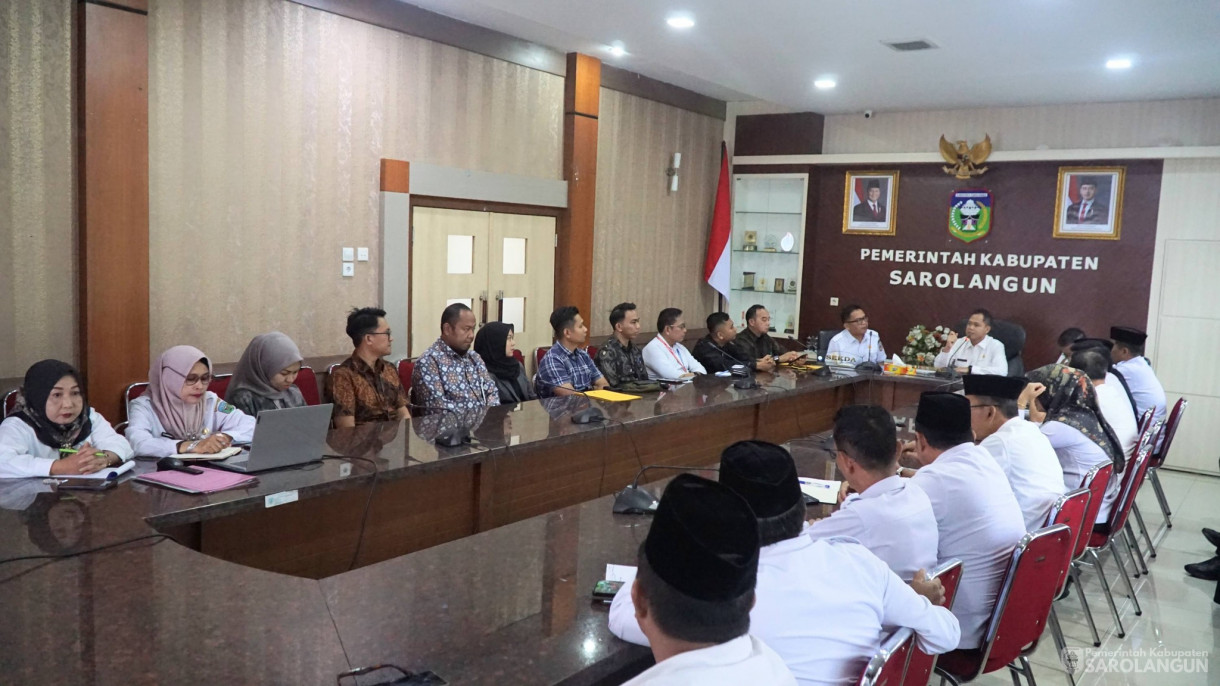 11 Maret 2026&nbsp;Rapat Koordinasi Tim Percepatan Akses Keuangan Daerah Kabupaten Sarolangun