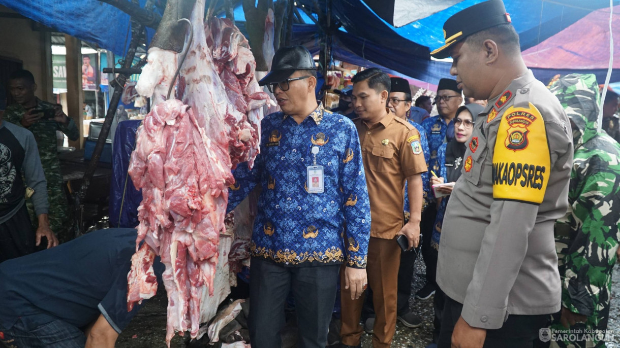 17 Maret 2026&nbsp;Sidak Pasar Menghadapi Hari Raya Idul Fitri 1447 H di Pasar Atas Sarolangun