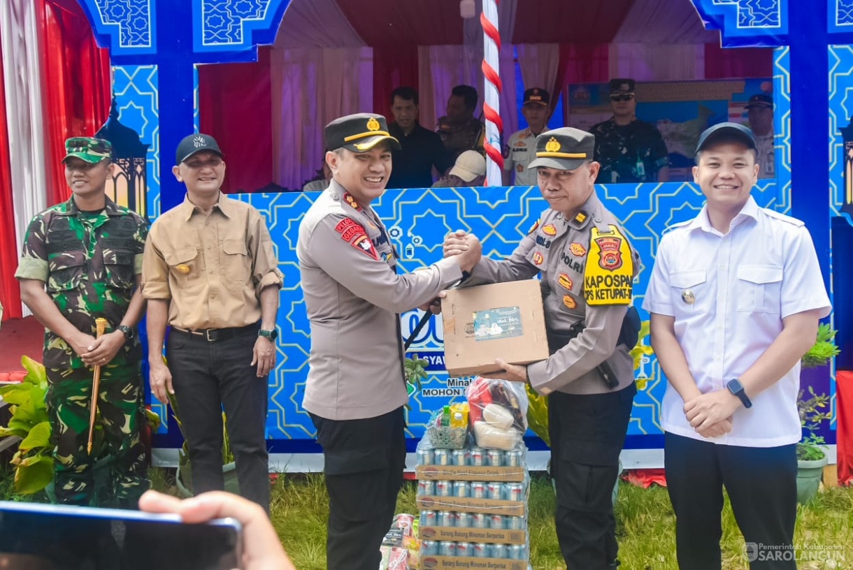 29 Maret 2025 -&nbsp;Peninjauan Pos Pengamanan Hari Raya Idul Fitri Tahun 2025 di Kabupaten Sarolangun