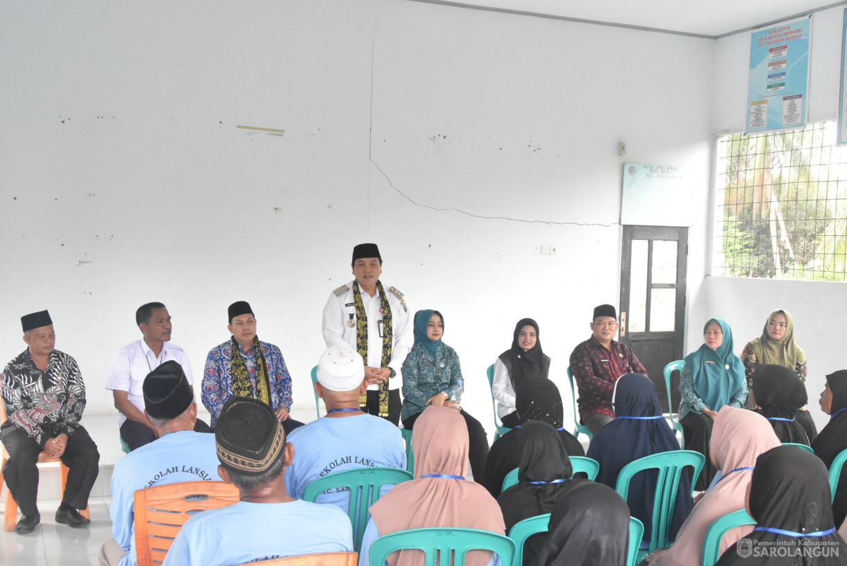 31 Juli 2024 - Launching Sekolah Lansia, Bertempat di Kantor Desa Bernai