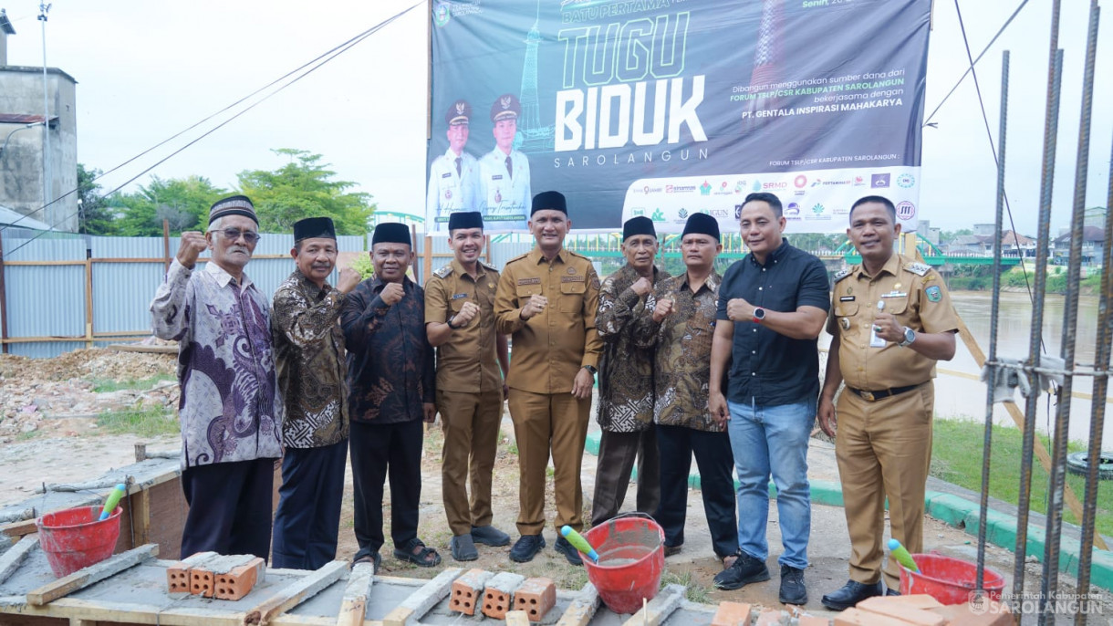 20 Oktober 2025&nbsp; Peletakan Batu Pertama Tugu Biduk
