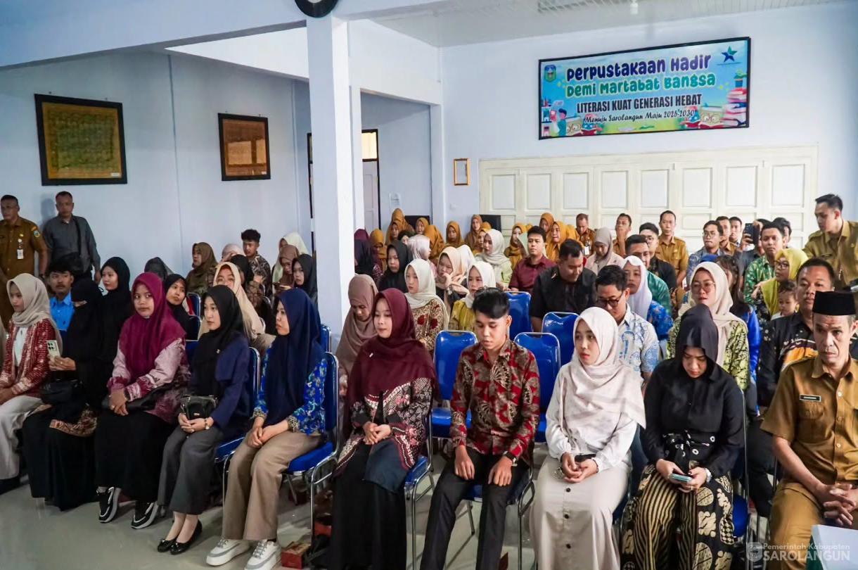 4 Agustus 2026 Pembukaan Lomba Video Konten Literasi Tahun 2026 di Aula Dinas Perpustakaan dan Arsip Daerah kabupaten Sarolangun