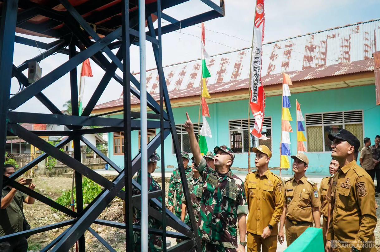 27 Juli 2026 Peninjauan Pembangunan Sumur Bor di Desa Lubuk Resam Kecamatan Cermin Nan Gedang