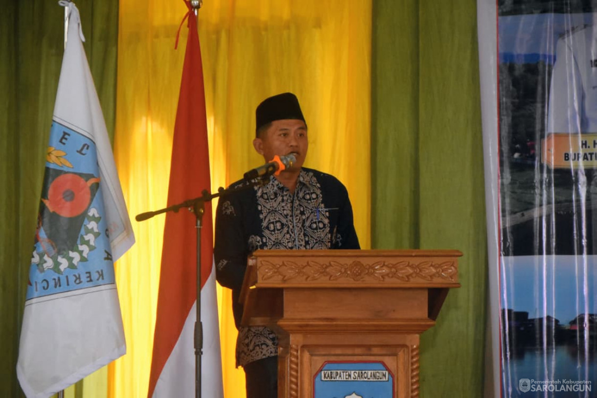Pelantikan Pengurus Himpunan Keluarga Kerinci Nasional Kabupaten Sarolangun Masa Bakti 2025 sd 2028 di Gedung LPTQ Sarolangun