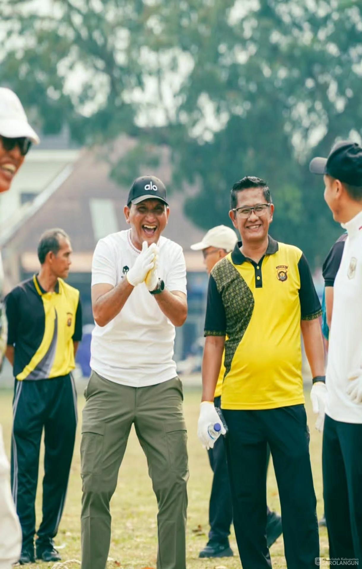 16 Agustus 2026 Jalan Santai, Senam Bersama, Lomba Makan Kerupuk dan lomba Tarik Tambang dalam Rangka Memeriahkan HUT RI Ke 81