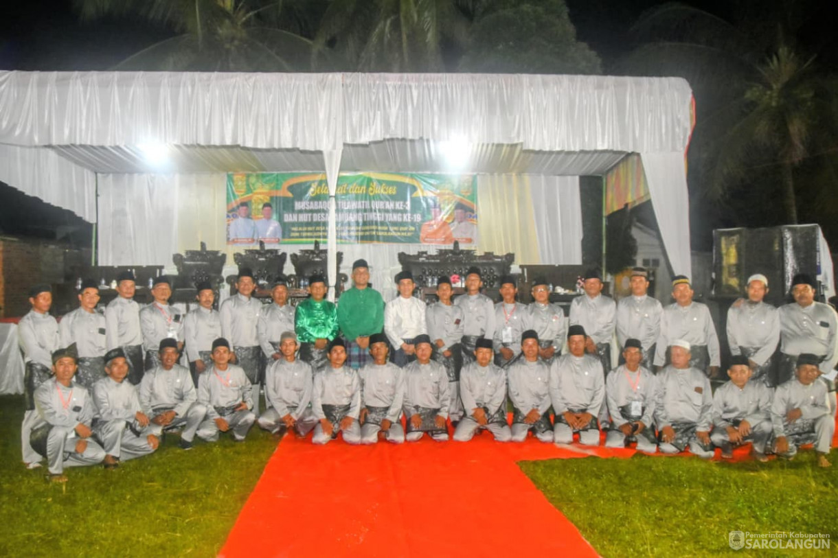 23 September 2025&nbsp; Pembukaan MTQ Ke III Tingkat Desa Tambang Tinggi dan HUT Desa Tambang Tinggi yang Ke 19 tahun
