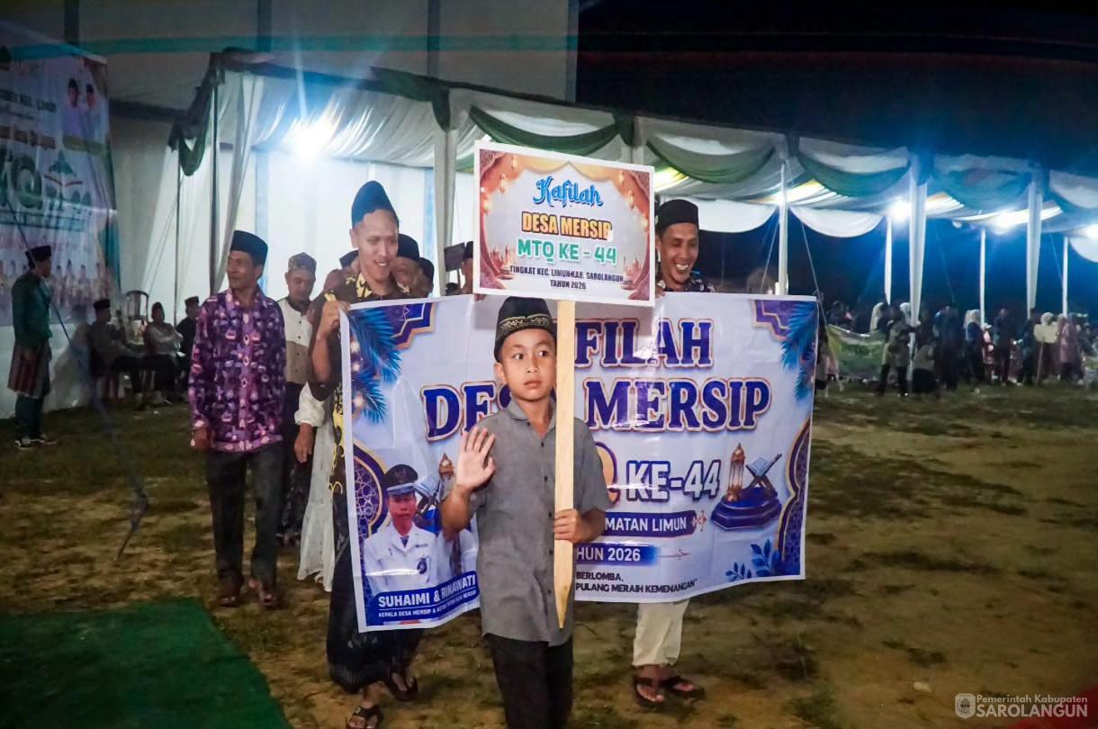 27 Juni 2026 Pembukaan MTQ Tingkat Kecamatan Limun di Desa Sukadamai Kecamatan Limun