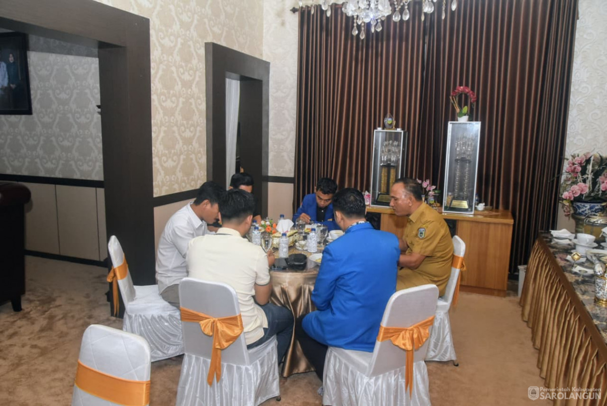 2 September 2025&nbsp; Silaturahmi PC PMII Sarolangun di Rumah Dinas Bupati Sarolangun