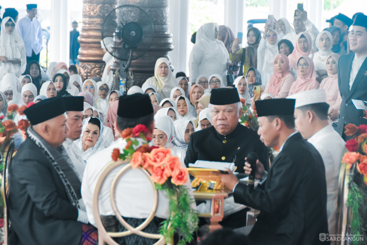 19 April 2024 - Menghadiri Akad Nikah Anak Bapak Gubernur Jambi Di Masjid Seribu Tiang Al Falah
