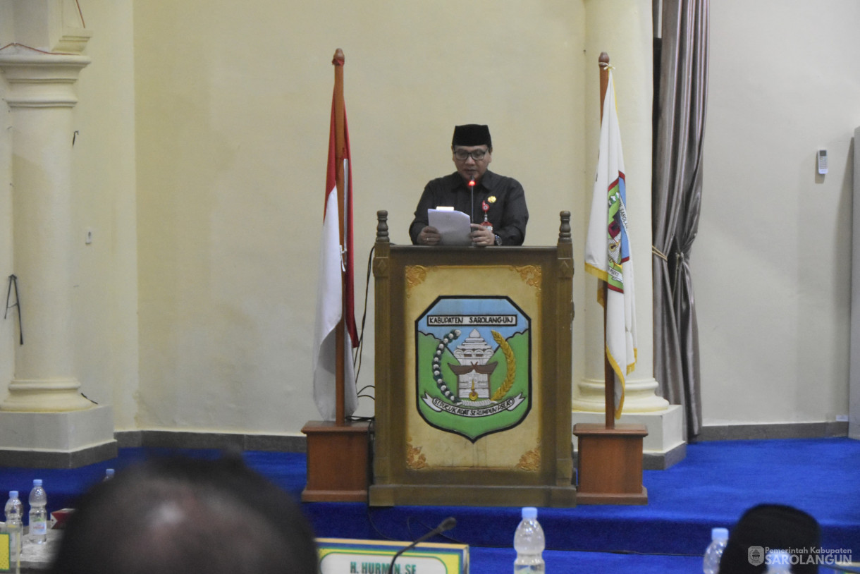 11 Juni 2024 -Rapat Paripurna Di Gedung DPRD Sarolangun