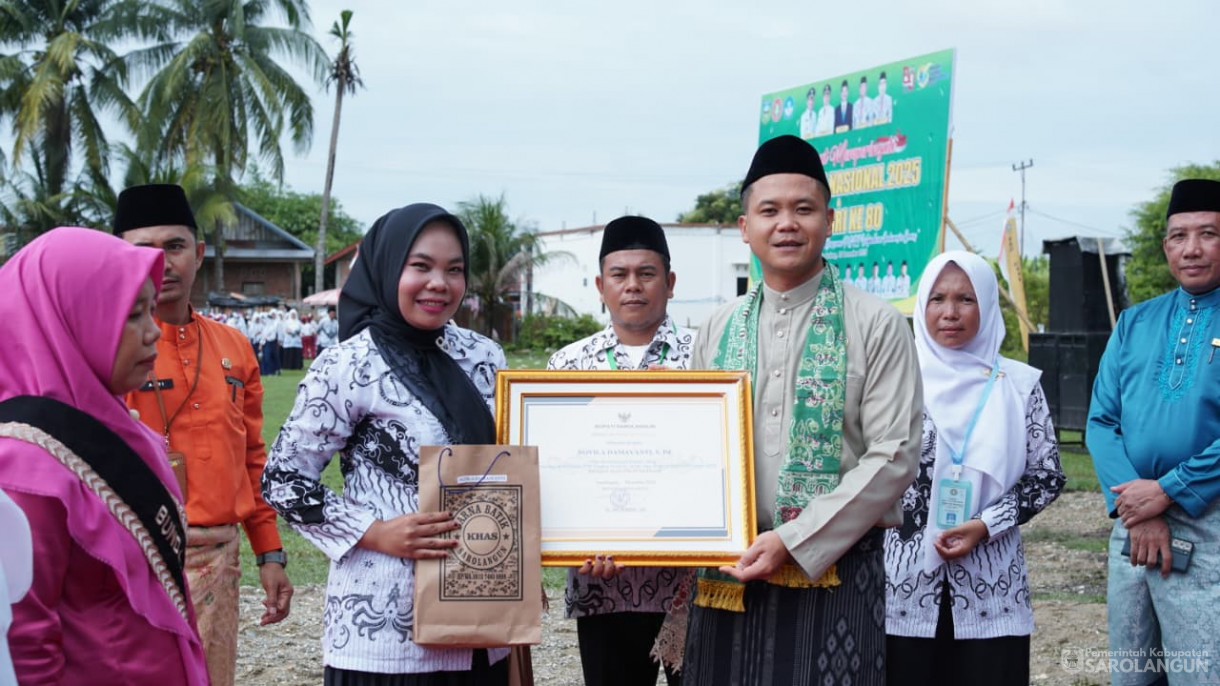 Upacara Peringatan HGN dan HUT Ke 80 PGRI Tahun 2025&nbsp;