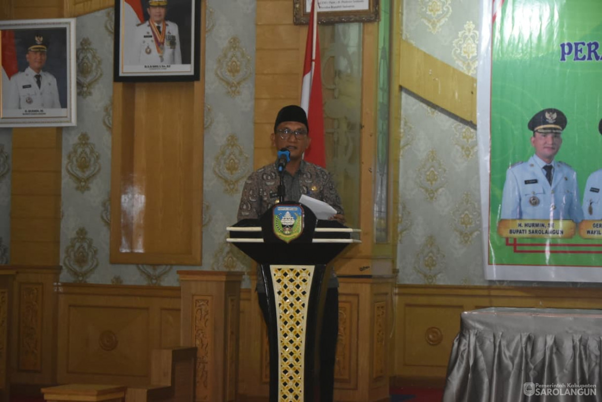 6 November 2025&nbsp; Pembukaan Secara Resmi Kegiatan Sosialisasi Peraturan Pencegahan Korupsi di Kabupaten Sarolangun