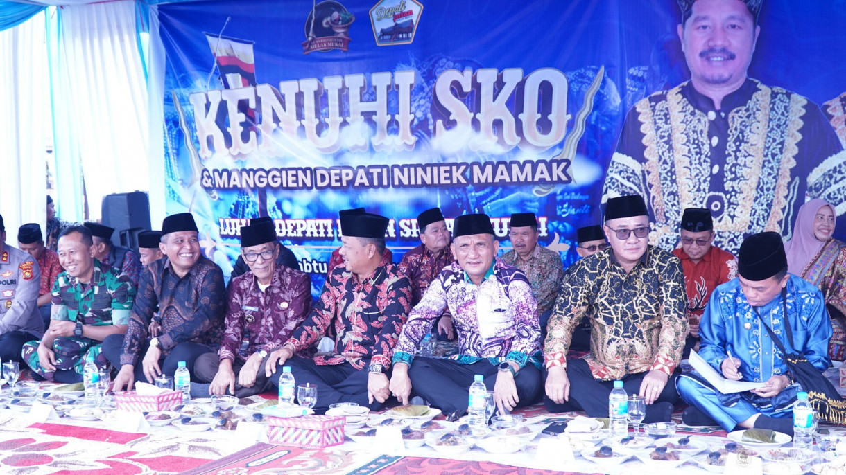 24 Januari 2026 Acara Kenduri Sko Manggien Depati Niniek Mamak Luhah Depati Intan Siulak Mukai Kabupaten Kerinci