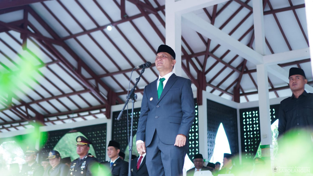 1 Oktober 2025&nbsp; Upacara Peringatan Hari Kesaktian Pancasila Bertempat di Lapangan Gunung Kembang Kabupaten Sarolangun