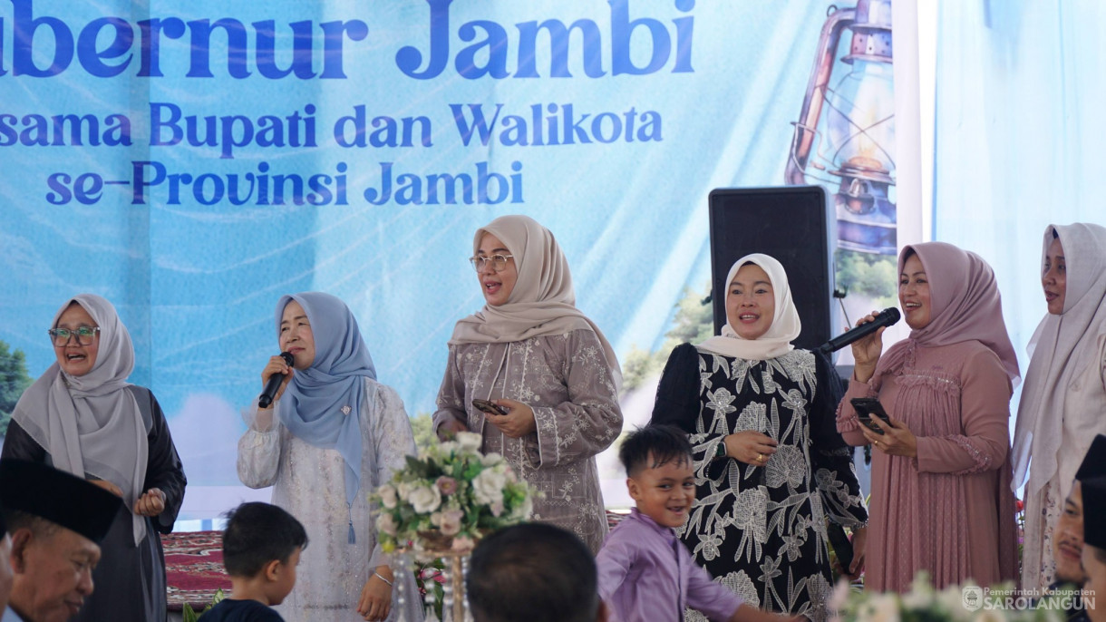 23 Maret 2026 Open House dan Halal bi Halal bersama Pemerintah Kabupaten Kota, OPD, dan Masyarakat seProvinsi Jambi. di Rumah Gubernur Jambi