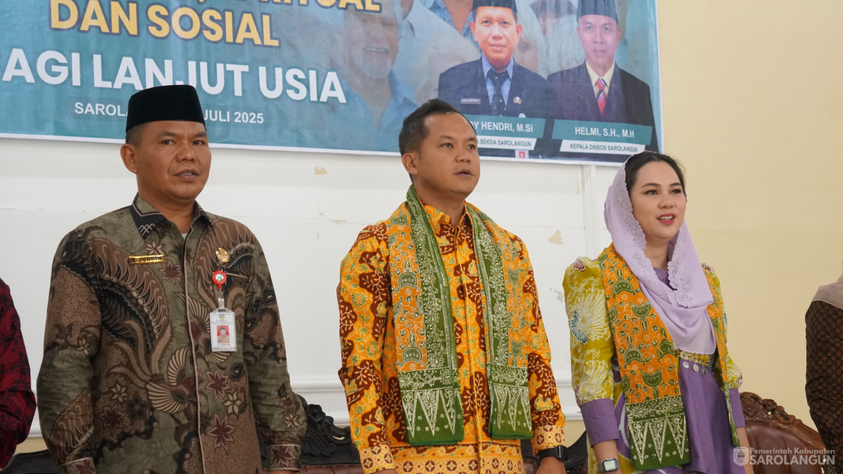 24 Juli 2025 - Kegiatan Sosialisasi Bimbingan Fisik,Mental,Spritiual Sosial Bagi Lansia Yang bertempat di Saunk Bang Radja Sukasari Sarolangun