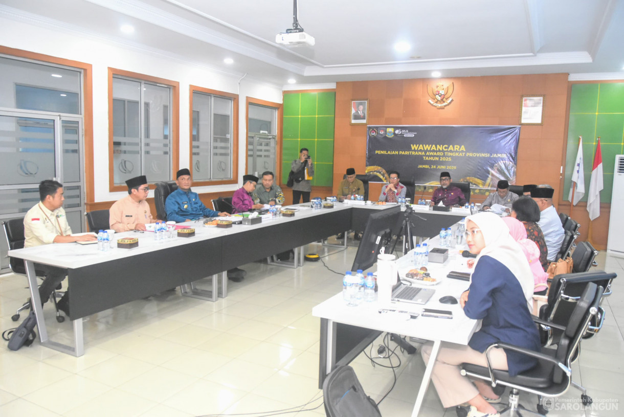 24 Juni 2025 - Wawancara dan Pleno Penetapan Paritrana Award Tahun 2024