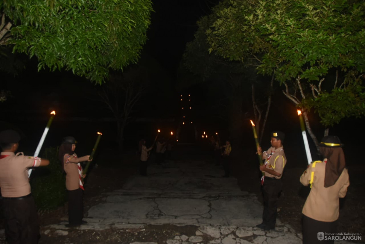 17 Agustus 2025&nbsp; Upacara Apel Kehotmatan dan Renungan Suci di Taman Makam Pahlawan Sarolangun