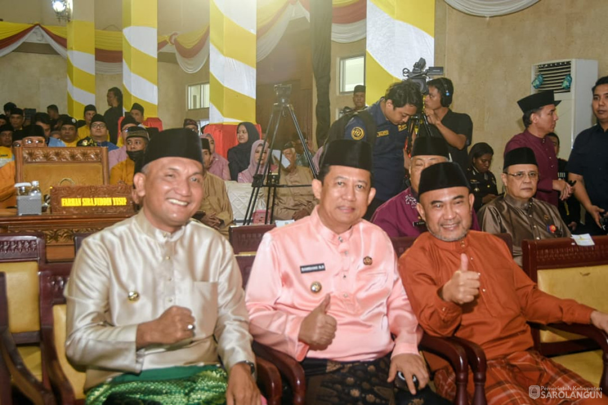 Rapat Paripurna HUT Tanjung Jabung Timur di Gedung DPRD Tanjung Jabung Timur
