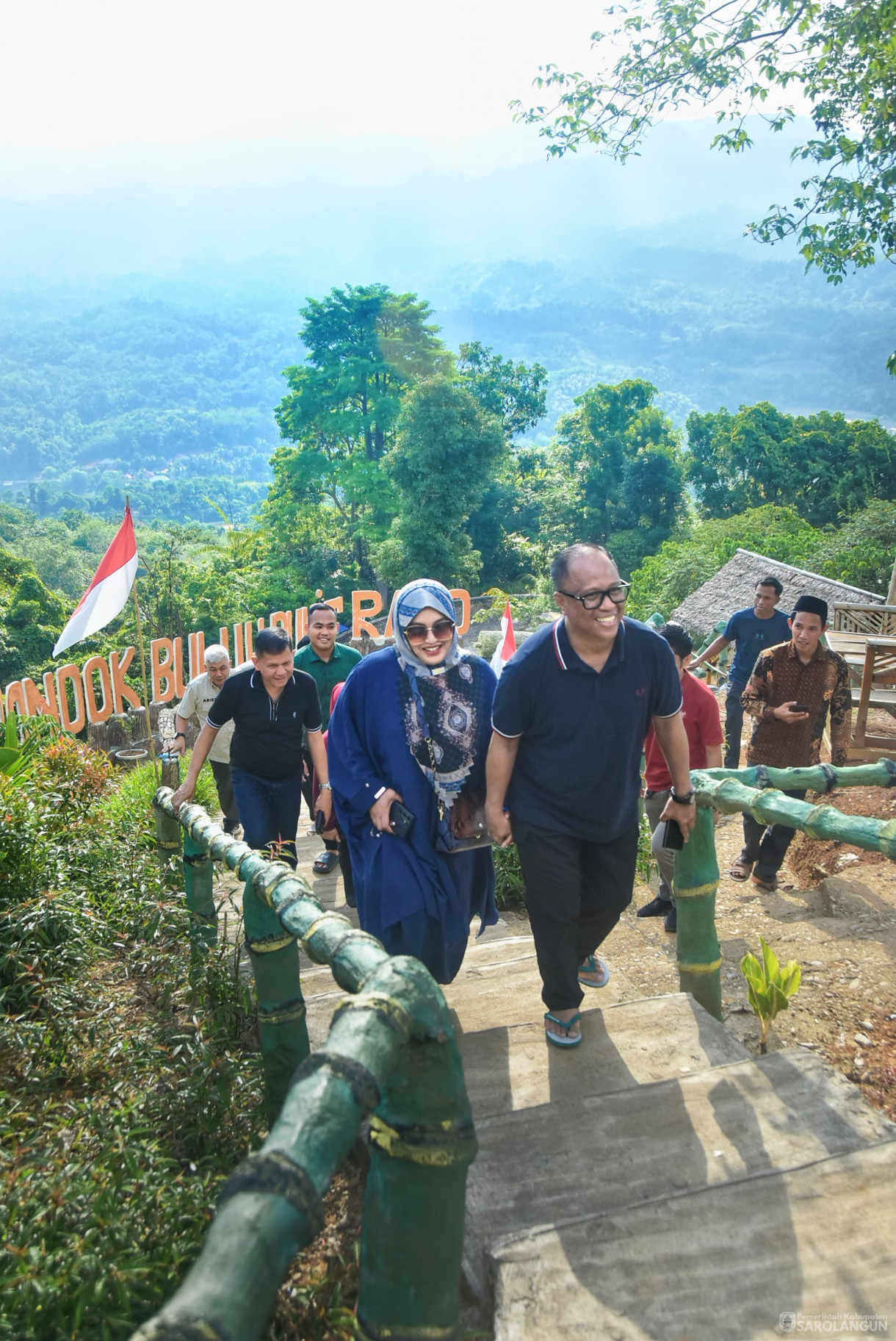 Mengunjungi Wisata Teluk Mombun, Wisata Pondok Buluh Bukit Rayo Kecamatan Batang Asai, Dilanjutkan Dengan Silaturahmi di Desa Benso Kecamatan Cermin Nan Gedang