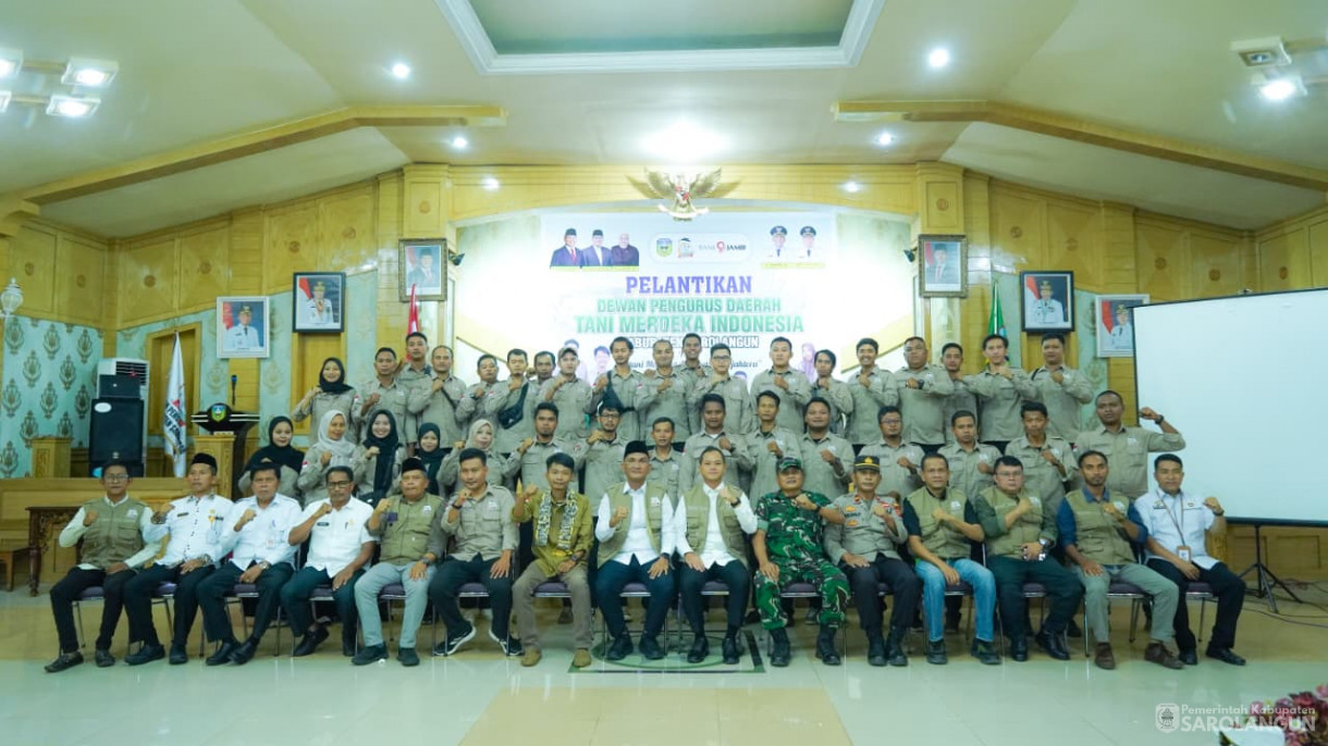 29 Oktober 2025&nbsp; Pelantikan Pengurus DPD Tani Merdeka Indonesia