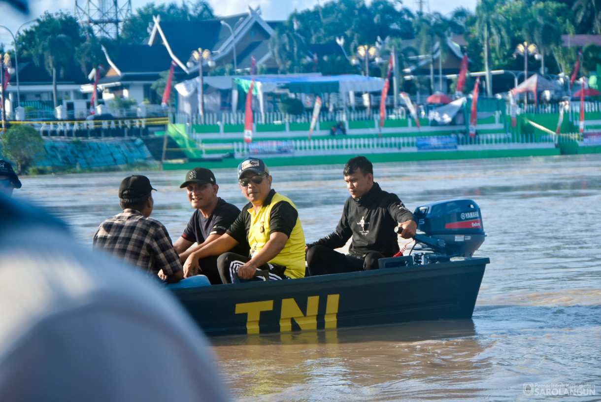 7 April 2025 - Meninjau Persiapan Balumbo Biduk Dan Gotong Royong Membersihkan Sampah di Sekitaran Tepian Cik Minah Sarolangun&nbsp;