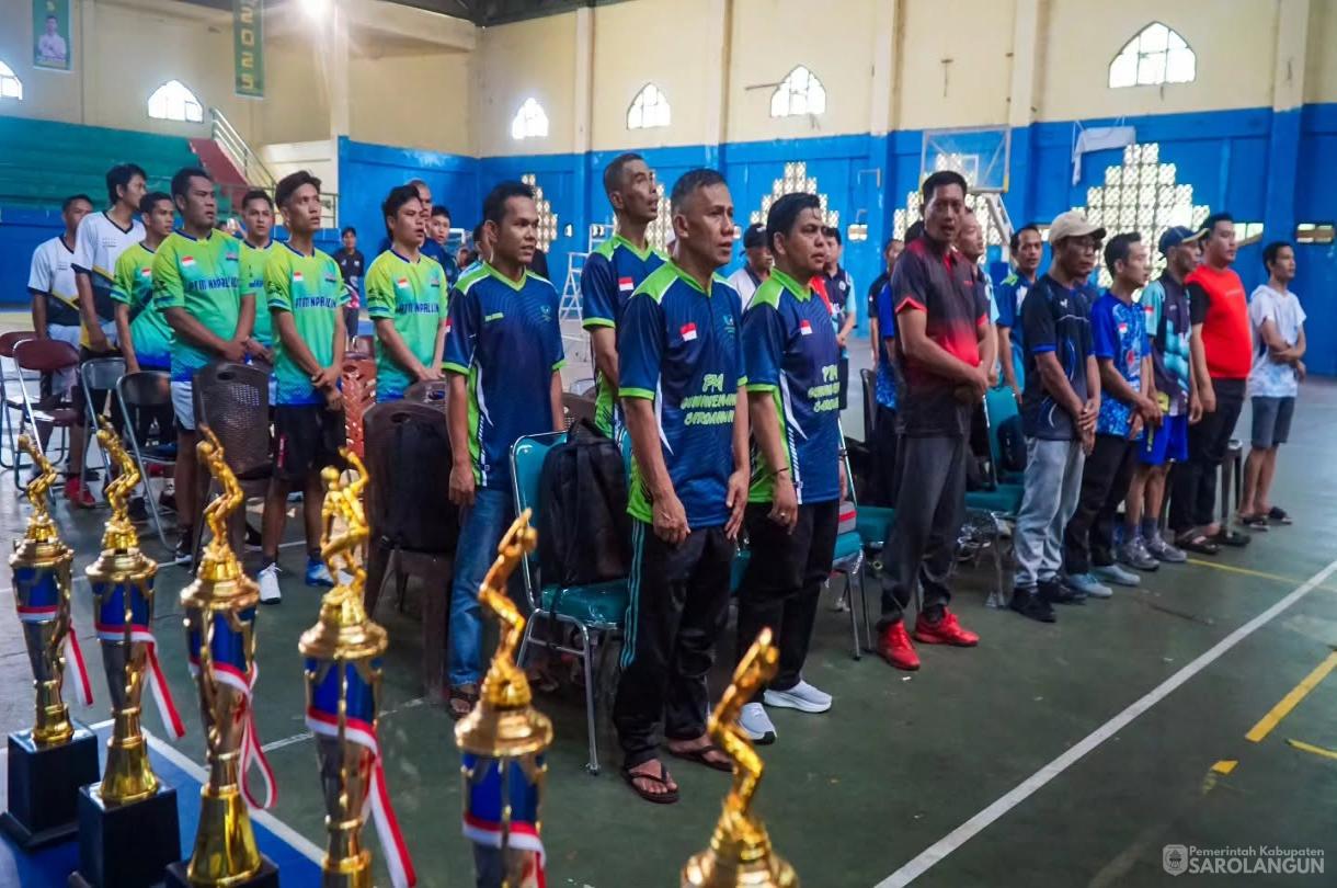 2 Agustus 2026 Pembukaan Turnamen Tenis Meja Tingkat Provinsi, Lubuk linggau, Musi Rawas, Rawas Ulu, Merangin dan Sarolangun di GOR KONI Sarolangun