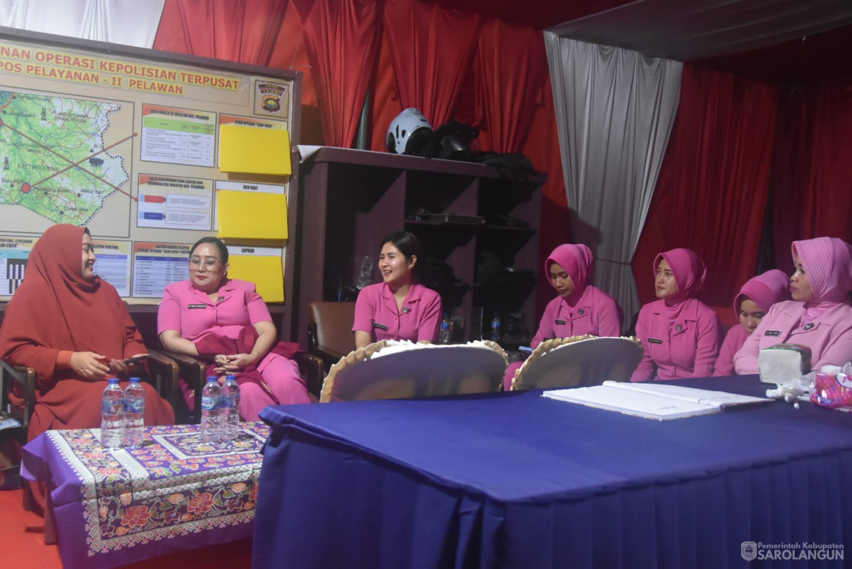 24 Desember 2024 - Meninjau Pos Pengamanan Nataru di Kecamatan Singkut dan Kecamatan Pelawan