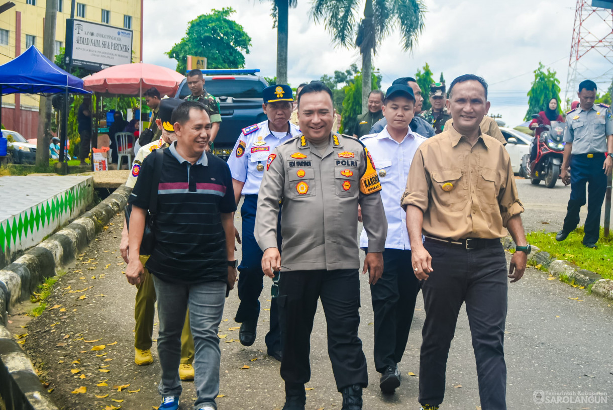 29 Maret 2025 -&nbsp;Peninjauan Pos Pengamanan Hari Raya Idul Fitri Tahun 2025 di Kabupaten Sarolangun