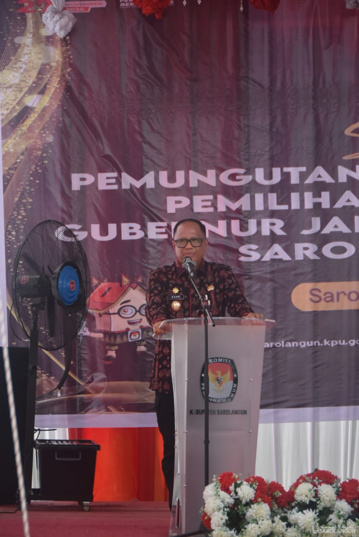 14 November 2024 - Simulasi Pemungutan Dan Penghitungan Suara Pemilihan Gubernur Dan Wakil Gubernur Jambi, Bupati Dan Wakil Bupati Sarolangun, Bertempat di Kelurahan Sarolangun Kembang
