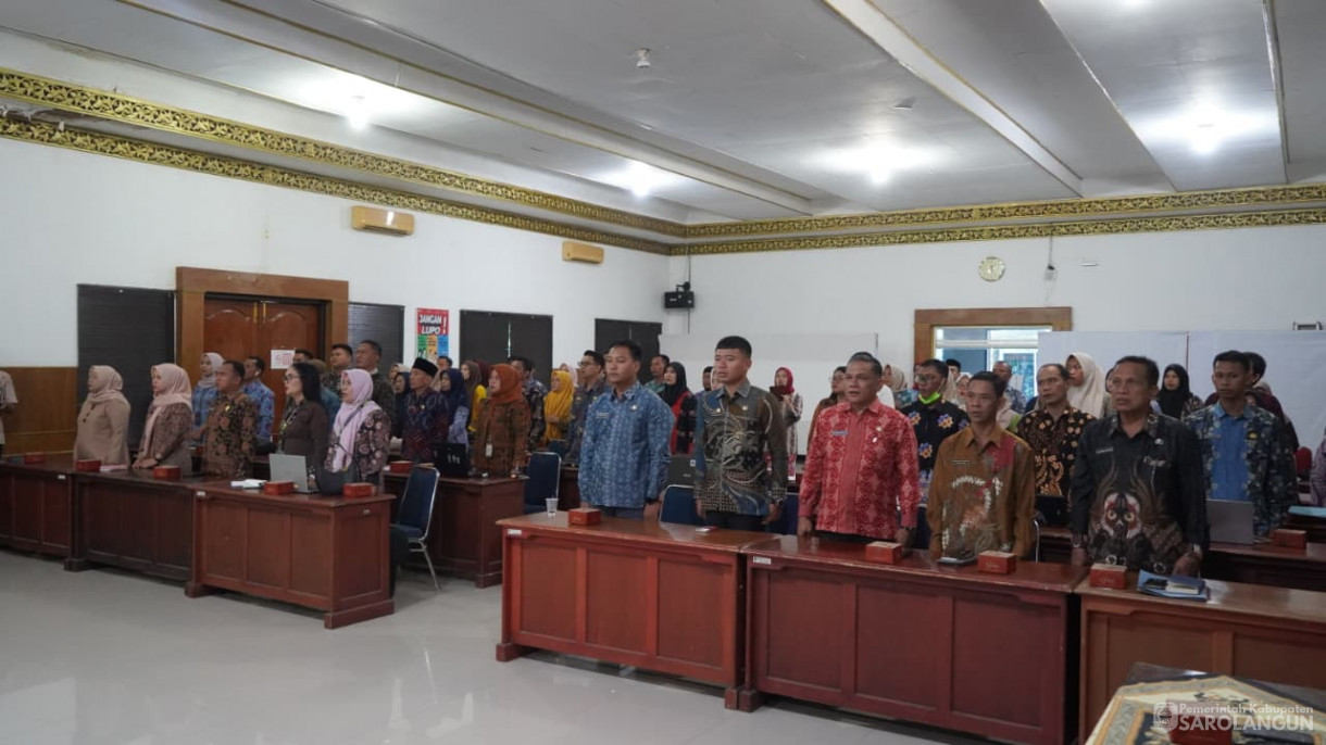 4 September 2025&nbsp; Wakil bupati Sarolangun Membuka Rapat Koordinasi Bimbingan Teknis Pengisian Web Aplikasi Aksi Konvergensi Percepatan Penurunan Stunting Kabupaten Sarolangun Tahun 2025