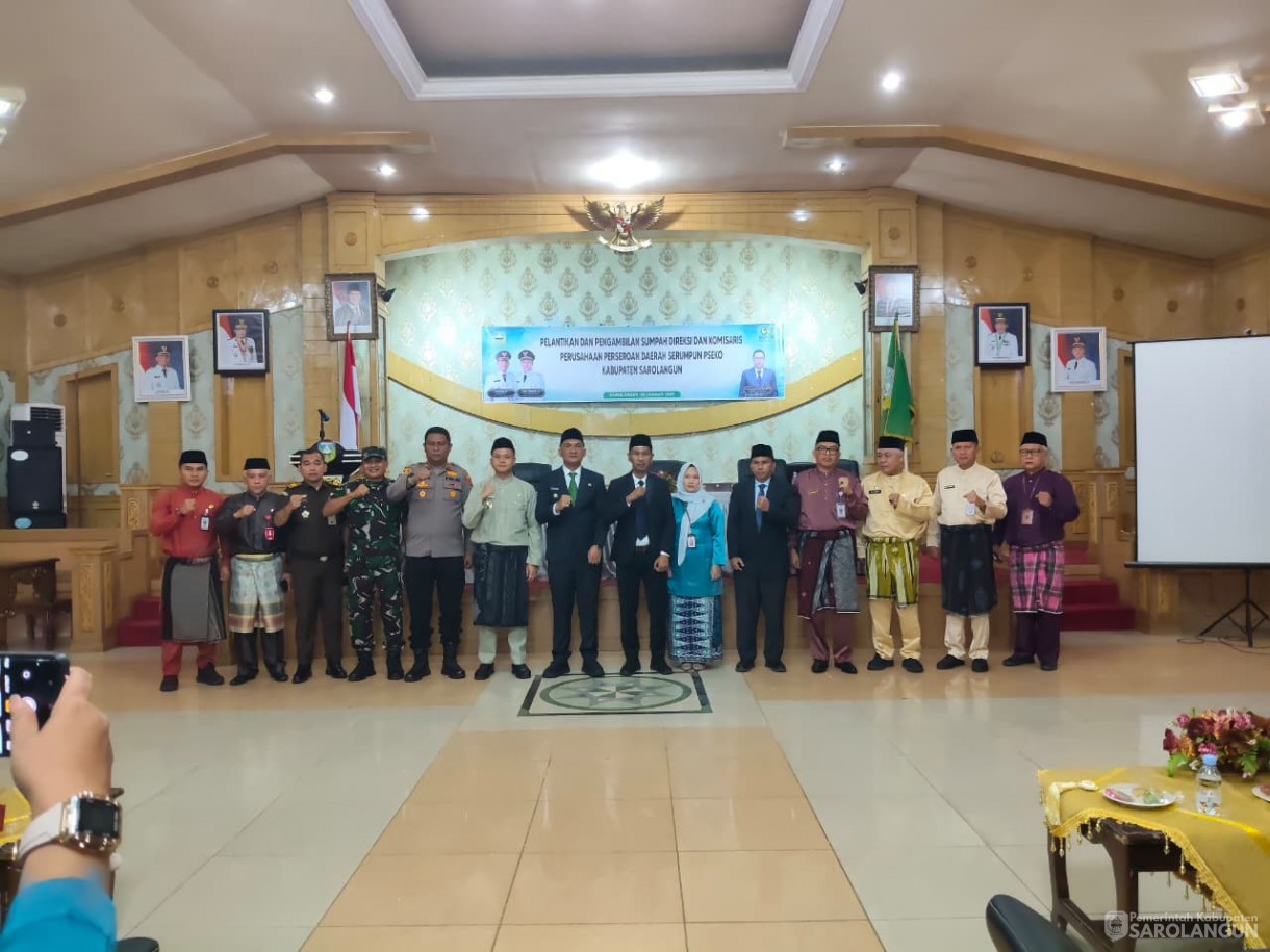 5 Januari 2026 Pelantikan Direktur dan Komisaris Persorada Serumpun Pseko