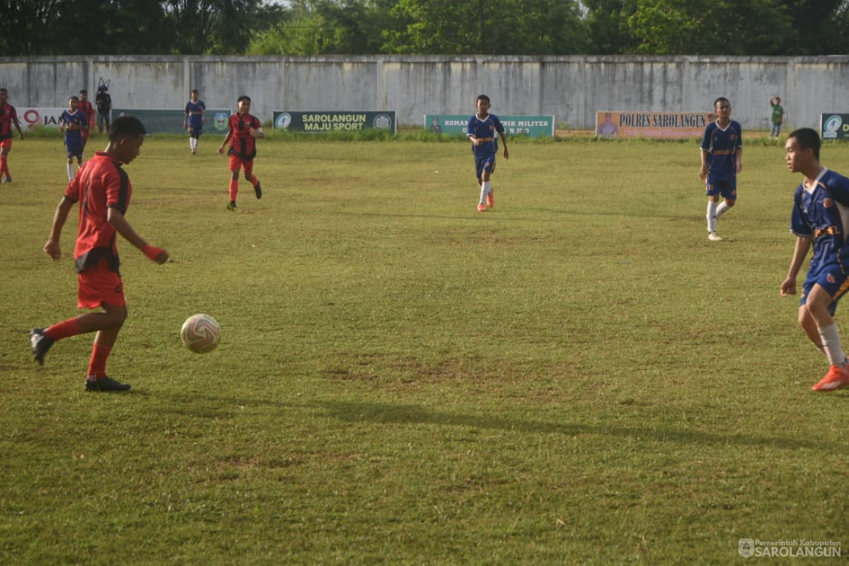 4 Desember 2025 Penutupan Liga Pelajar di GOR Sport Center Sarolangun