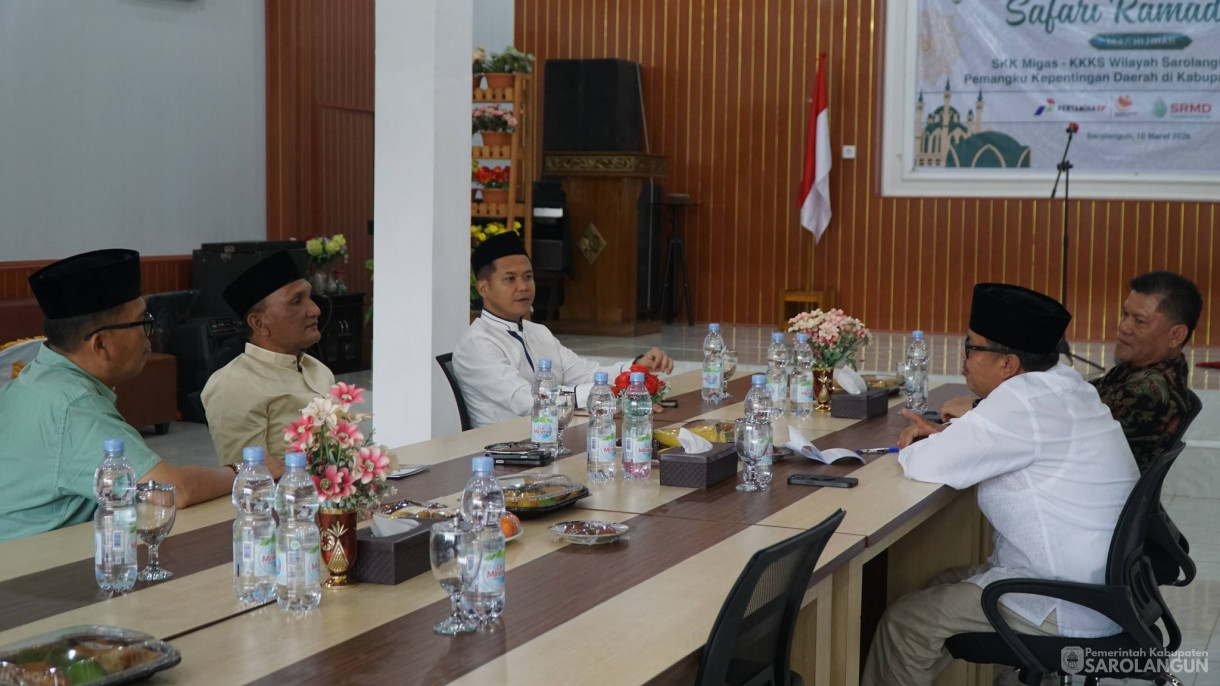 10 Maret 2026&nbsp;Silaturahmi dan Buka Puasa bersama SKK Migas&nbsp; KKS bersama Forkopimda di Saung Bang Radja Kelurahan Sukasari
