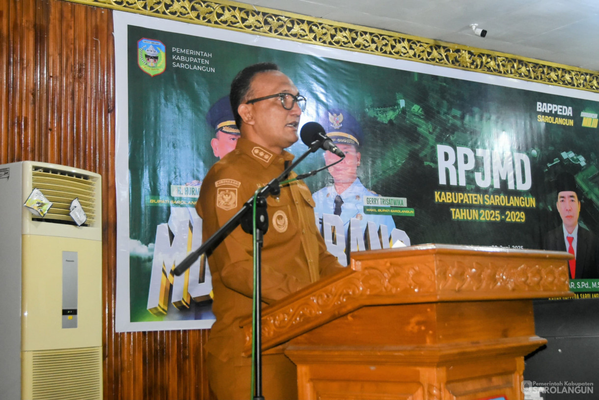 30 Juni 2025 -&nbsp;Musrenbang RPJMD kabupaten Sarolangun
