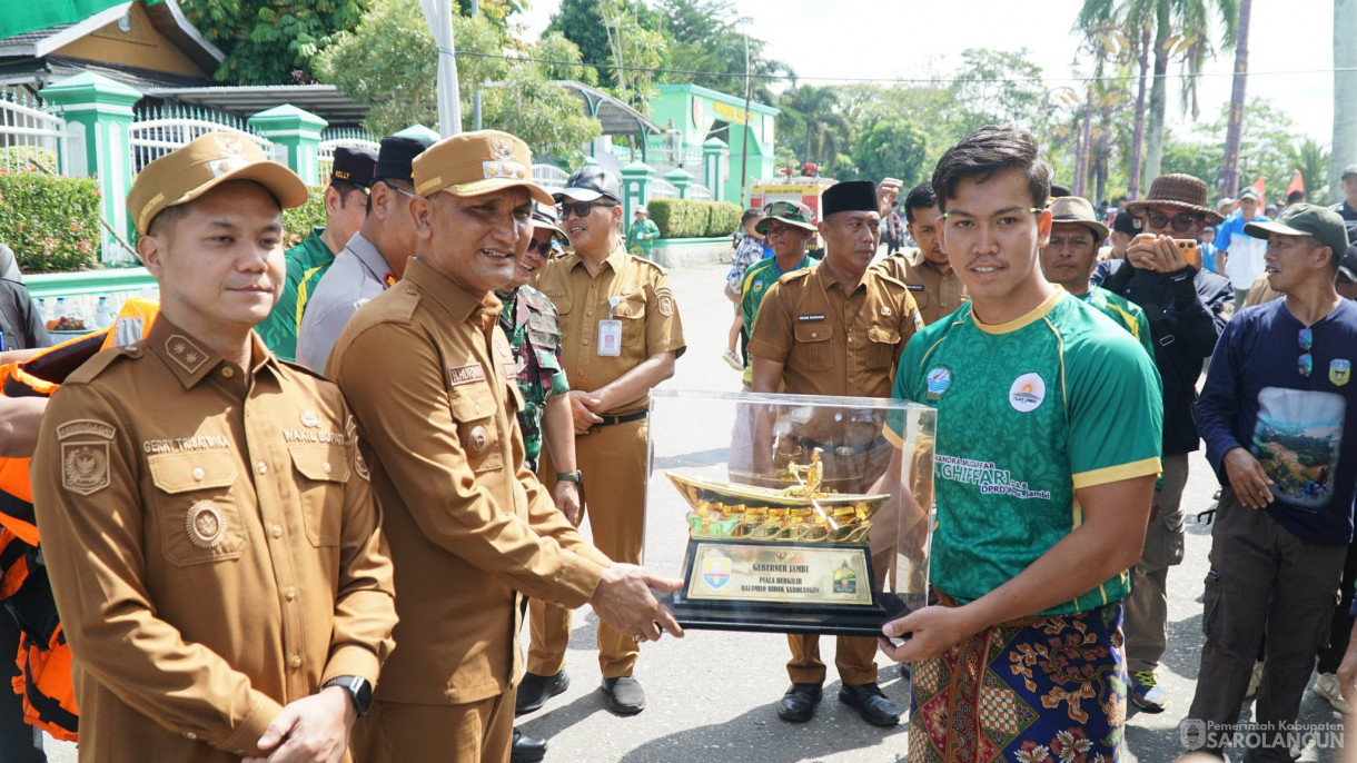 30 Maret 2026&nbsp;Pembukan dan Pelepasan Belumbo Biduk Tradisional Tahun 2026 di depan Rumah Dinas Bupati Sarolangun