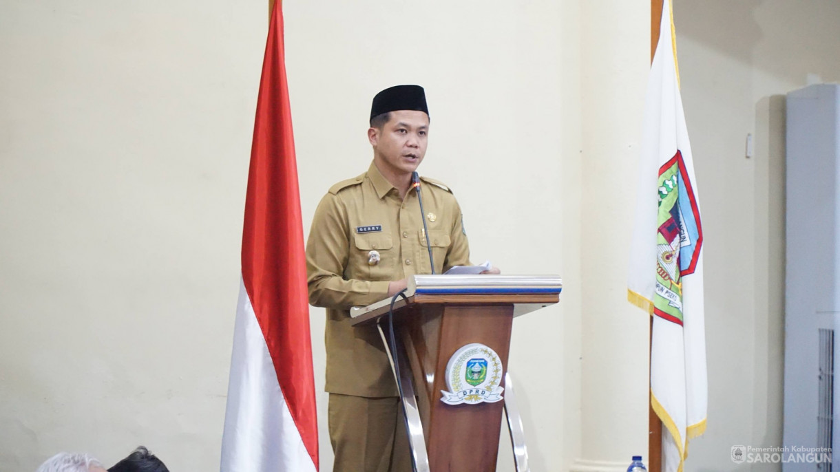 14 April 2026 Rapat Paripurna Tingkat I Tahap III, Tingkat II di Gedung DPRD Kabupaten Sarolangun