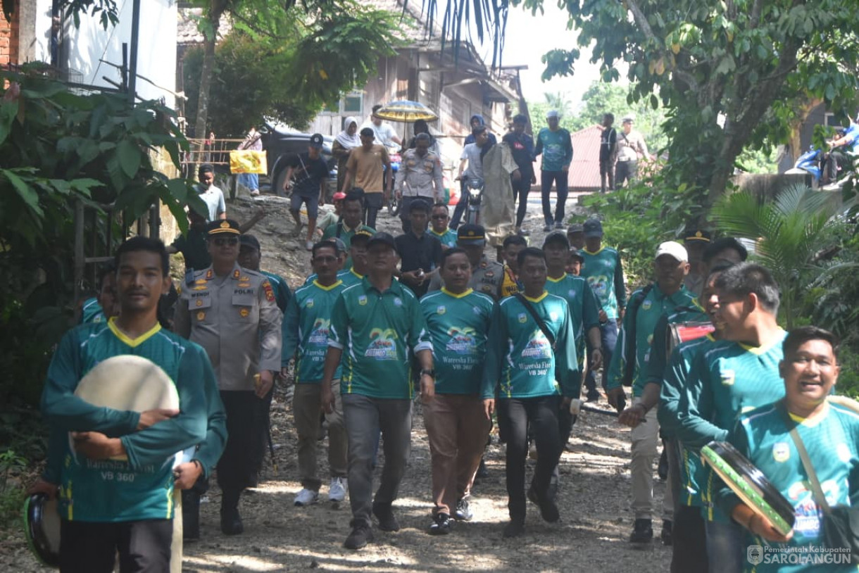 2 November 2025&nbsp; Balumbo Biduk Dalam Rangka HUT Sarolangun di Kampung Baru Kelurahan Dusun Sarolangun