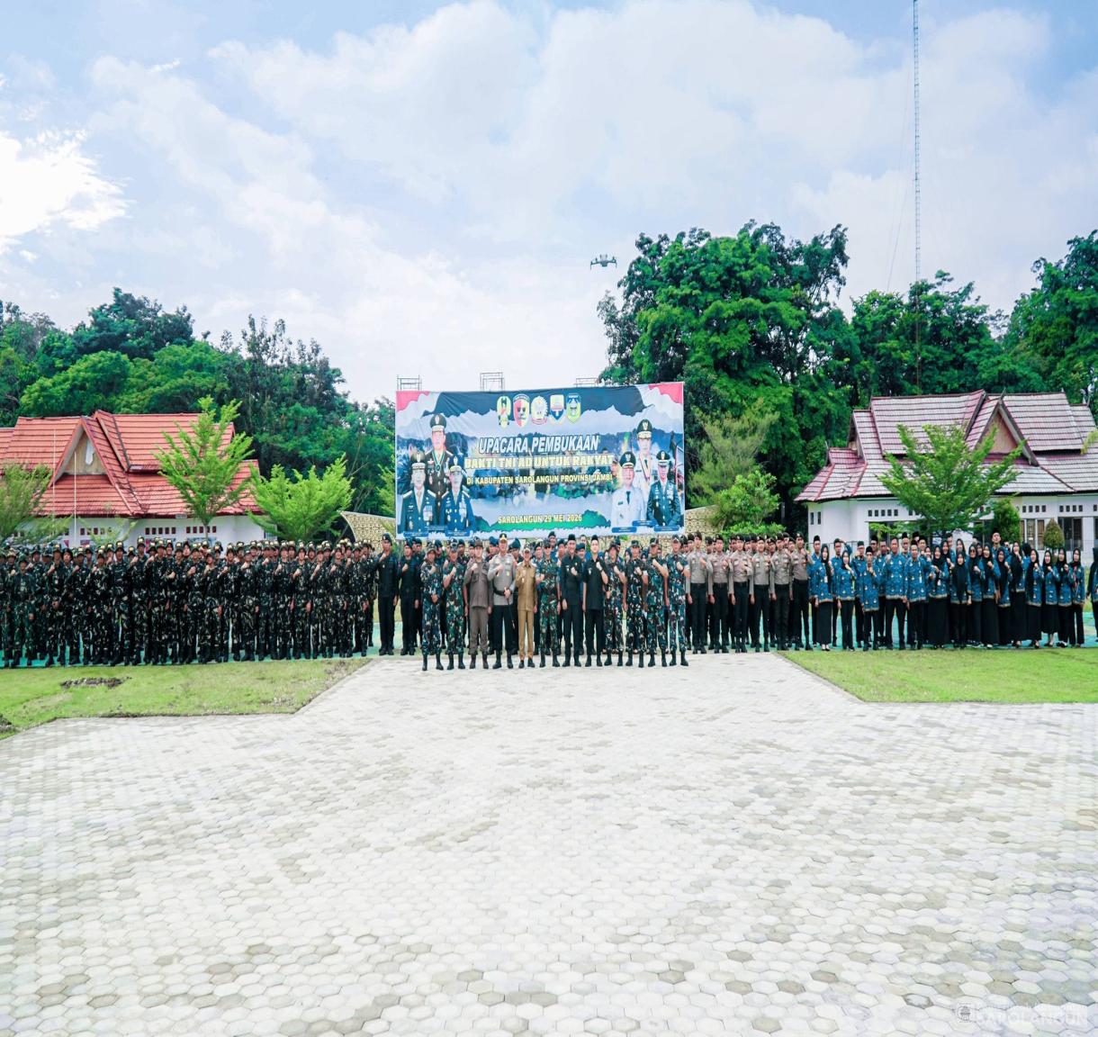 29 Mei 2026 Upacara Pembukaan Karya Bakti Skala Besar TA. 2026 di Lapangan Gunung Kembang Sarolangun&nbsp;