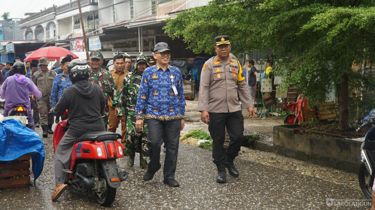 17 Maret 2026&nbsp;Sidak Pasar Menghadapi Hari Raya Idul Fitri 1447 H di Pasar Atas Sarolangun