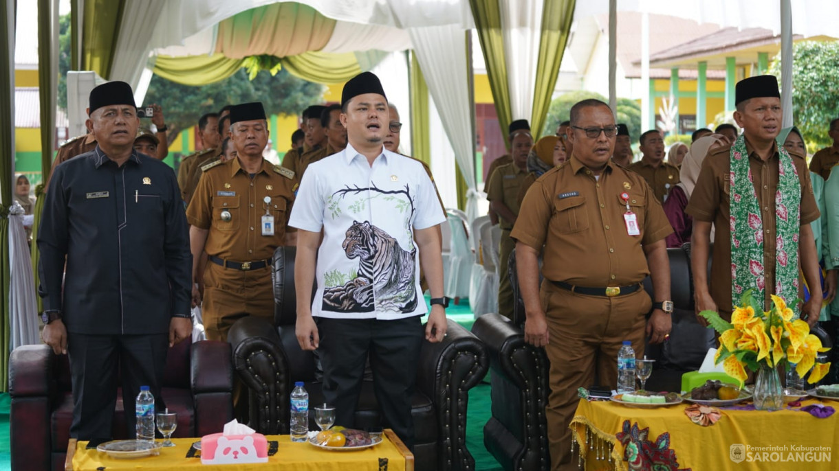 14 Juli 2025 - Pj Sekda Kabupaten Sarolangun Membuka Kegiatan Penguatan Transisi PAUD Ke SD Masa Transisi Masa Pengenalan Lingkungan Sekolah Ramah Tahun 2025 di SD 57 Sungai Benteng Kecamatan Singkut