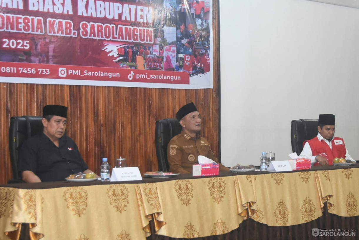 29 Juli 2025 - Muslub PMI Kabupaten Sarolangun di Aula Bappeda Sarolangun