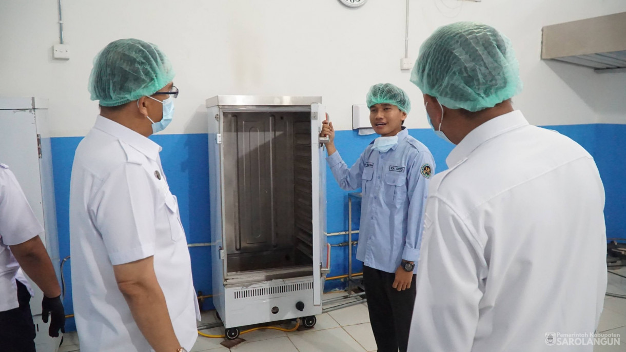 4 Januari 2026 Peninjauan SPPG Yayasan Sinar Makmur Desa Kertopati Kecamatan Mandiangin