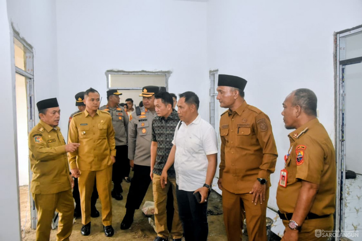 6 Oktober 2025 Meninjau Lokasi SPPG POLRES di Pelawan