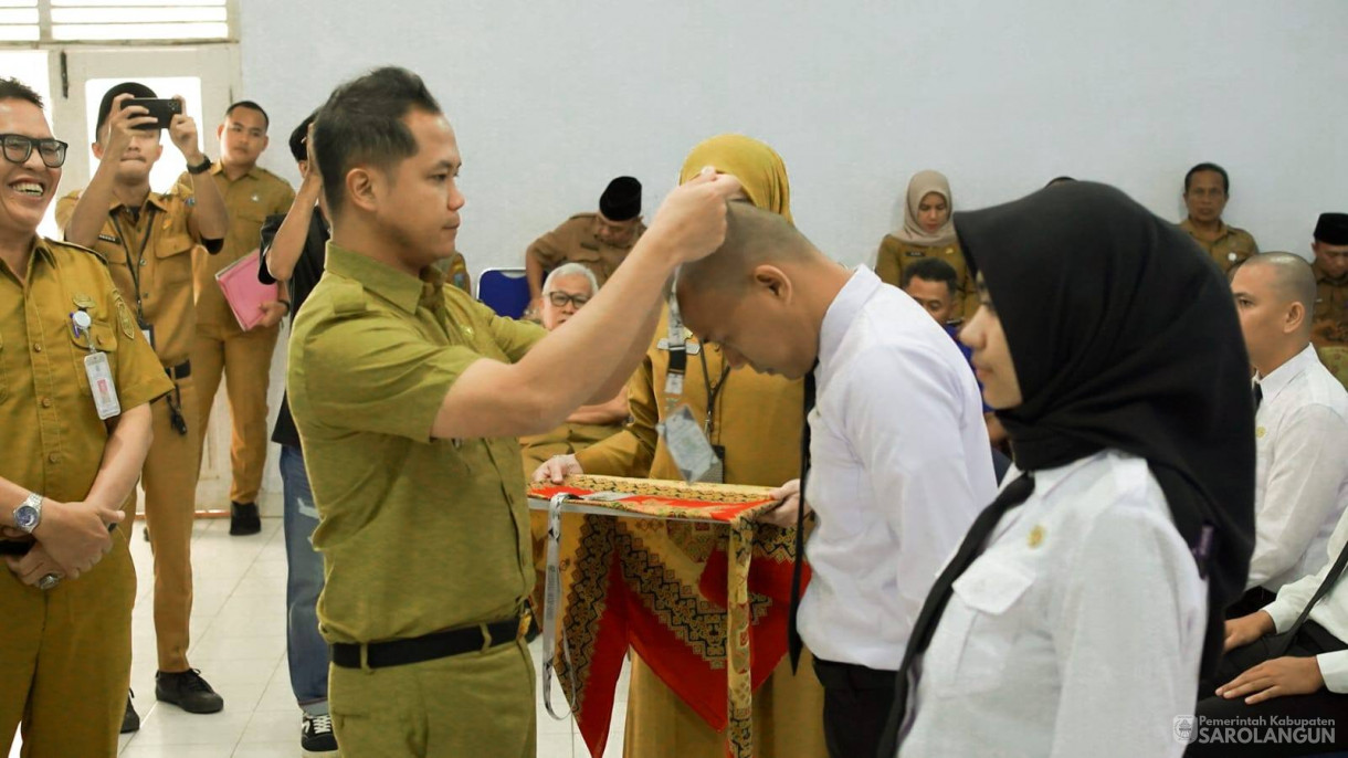 7 April 2026 Pembukaan Pelatihan Dasar CPNS angkatan III, IV, V Kerjasama Pemerintah Kabupaten Sarolangun dengan BPSDM Provinsi Jambi Tahun 2026