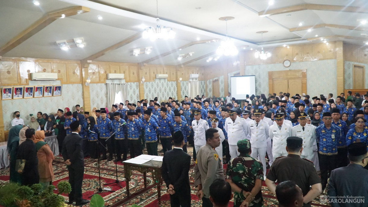 4 Maret 2026&nbsp;Pelantikan dan Pengambilan Sumpah Jabatan Janji Jabatan Administrator dan Pengawas Pemerintah Kabupaten Sarolangun