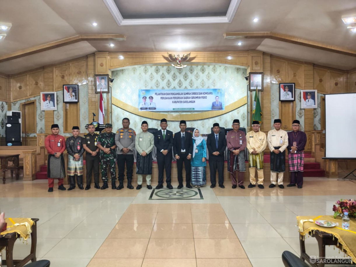 5 Januari 2026 Pelantikan Direktur dan Komisaris Persorada Serumpun Pseko