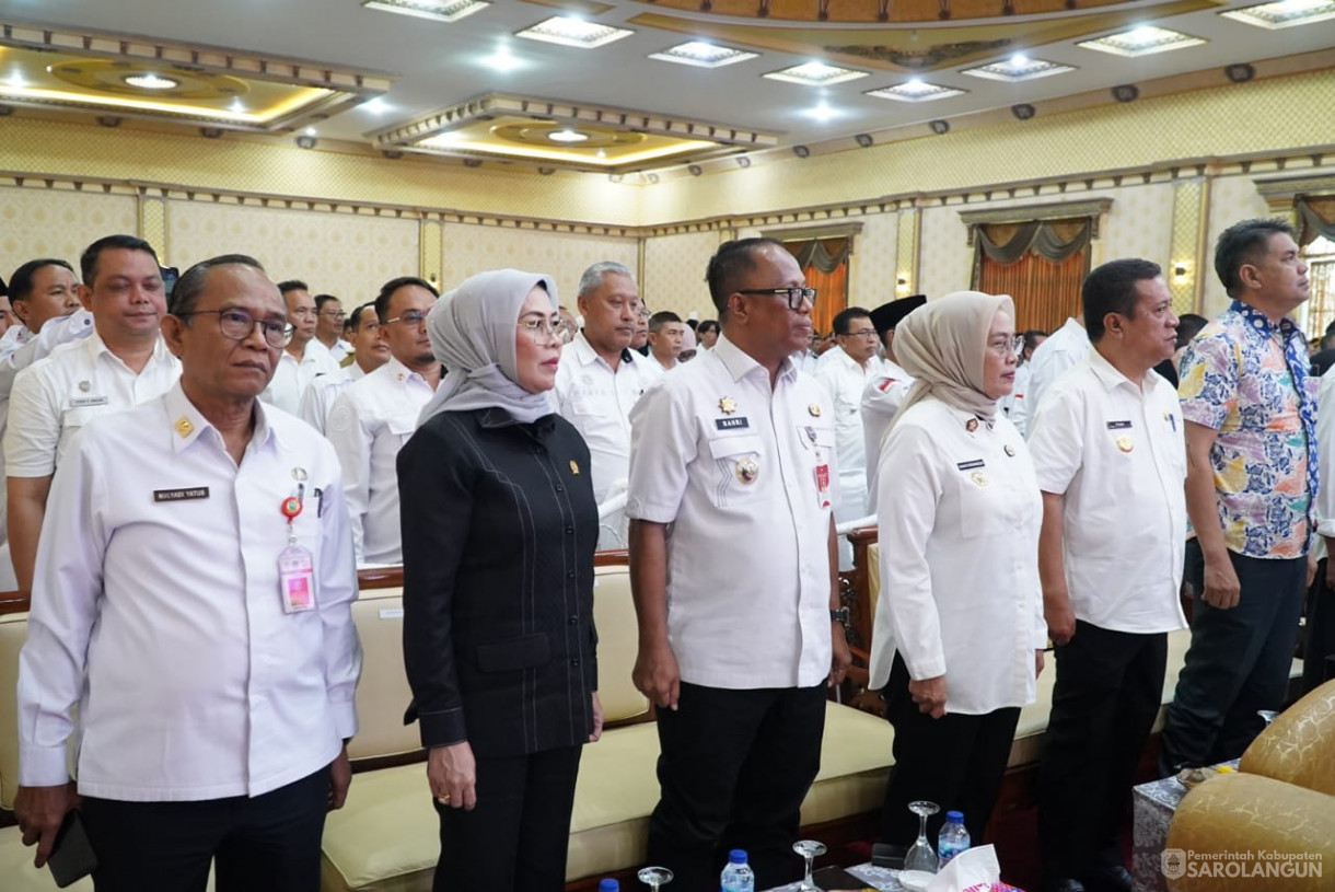 23 Oktober 2024 -&nbsp;Deklarasi Netralitas ASN Dan Kepala Desa Pada Pemilihan Kepala Daerah Serentak Tahun 2024 di Provinsi Jambi, Bertempat di Bumi Pasundan Convention Centre Kota Jambi