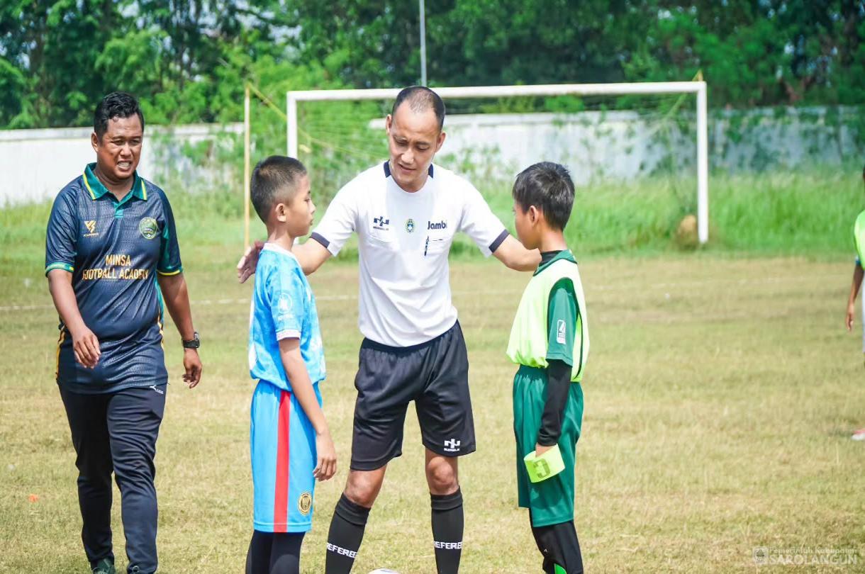 2 Agustus 2026 Pembukaan Pertandingan Minggu pertama Sarolangun Junior League 2026 di Lapangan GOR KONI Sarolangun