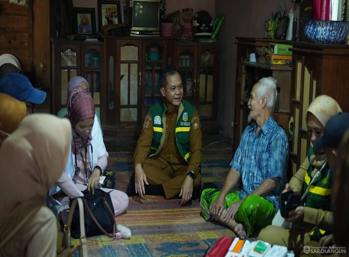 25 Mei 2026 Wakil Bupati Sarolangun melakukan Kegiatan Monitoring Program Dokter Maju di Desa Sungai Rotan Kecamatan Mandiangin